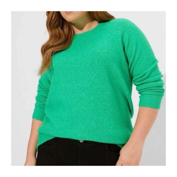 Torrid Vegan Cashmere Sweater NWT Size 3X Kelly Green - Picture 1 of 4